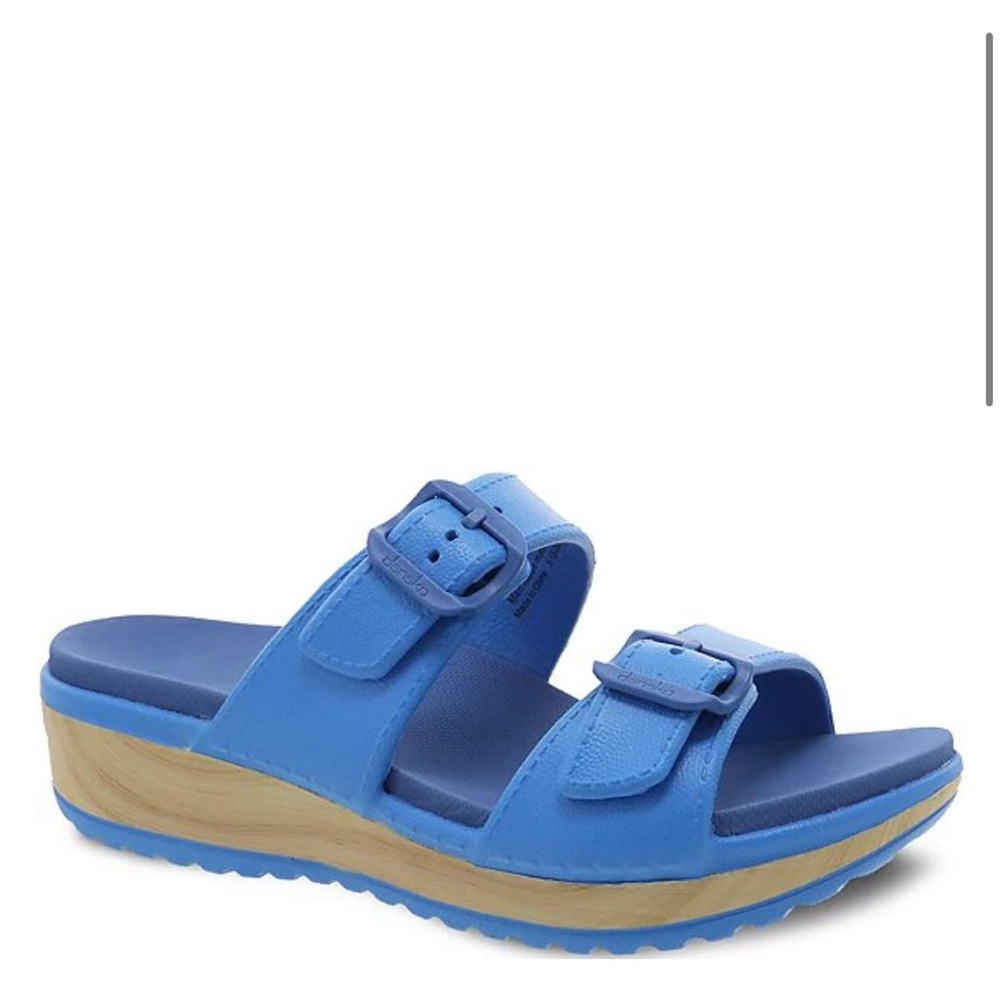 Dansko Kandi Buckle Slide Sandals. - Picture 4 of 11